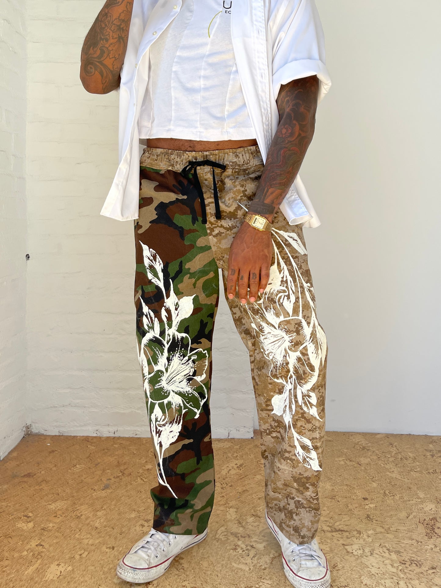 THE GAT PRINTED RAILROAD PANT