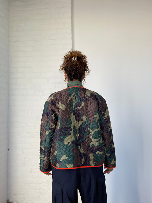 THE CAMO QUILTED JACKET