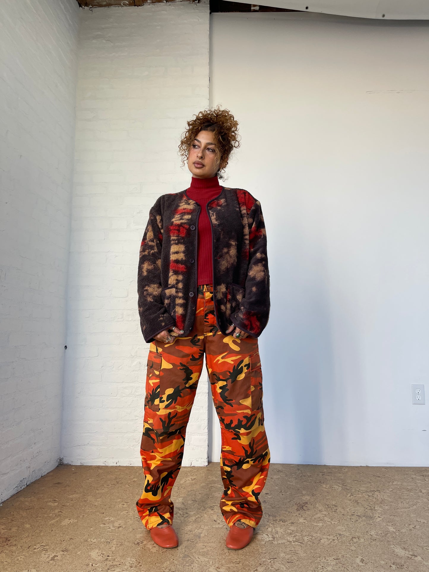 THE TIE DYE TOWEL JACKET