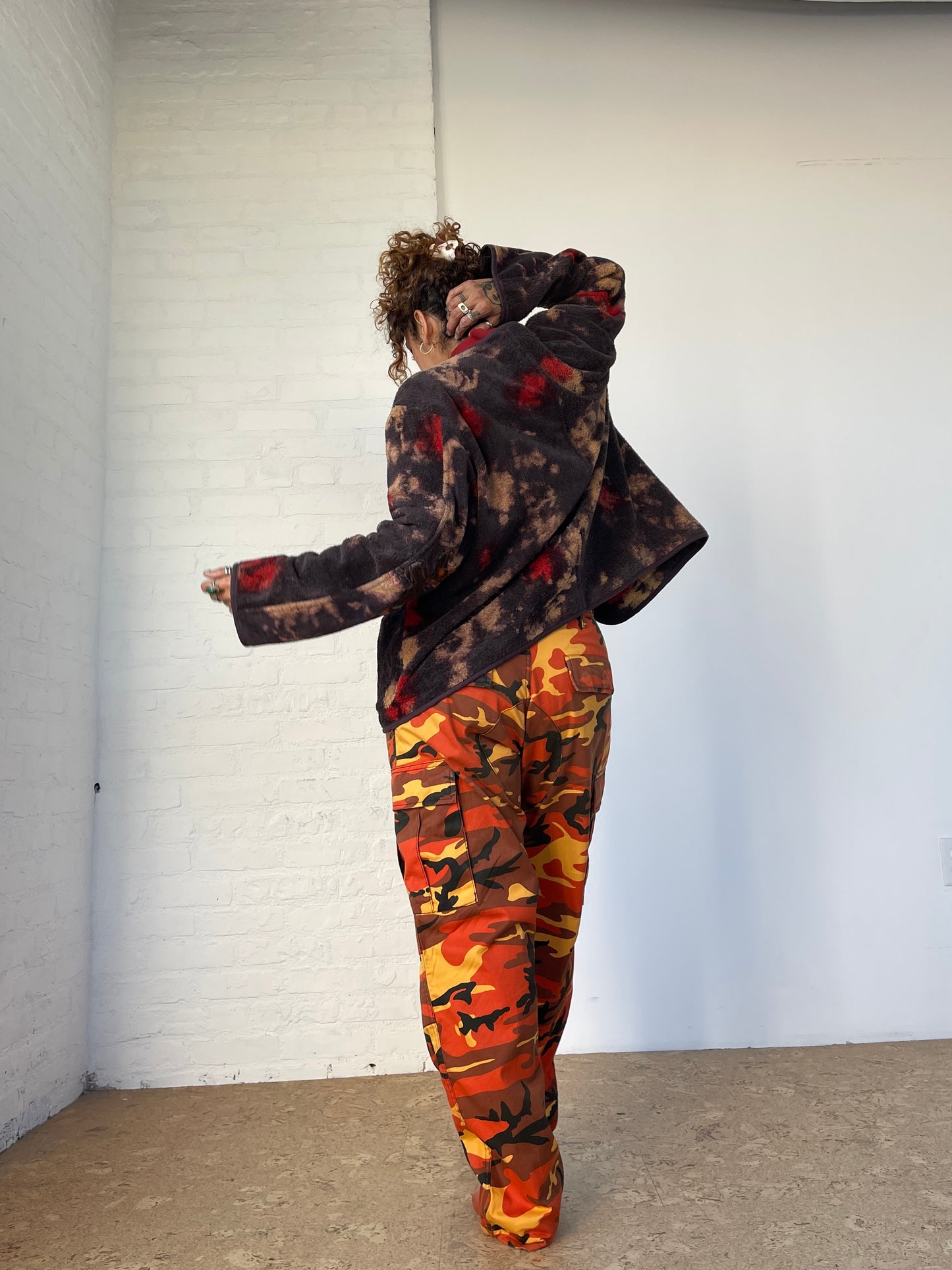 THE TIE DYE TOWEL JACKET