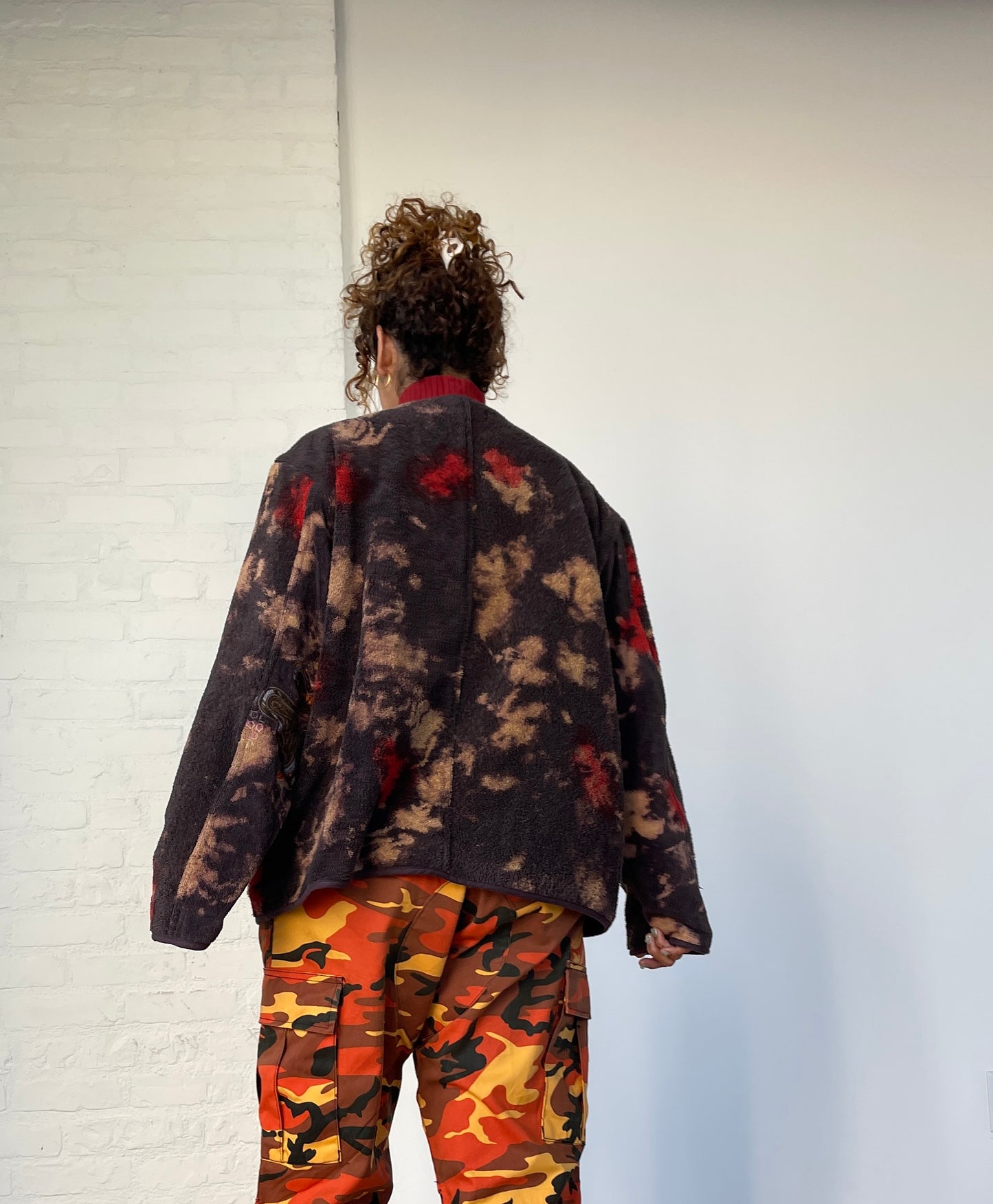 THE TIE DYE TOWEL JACKET