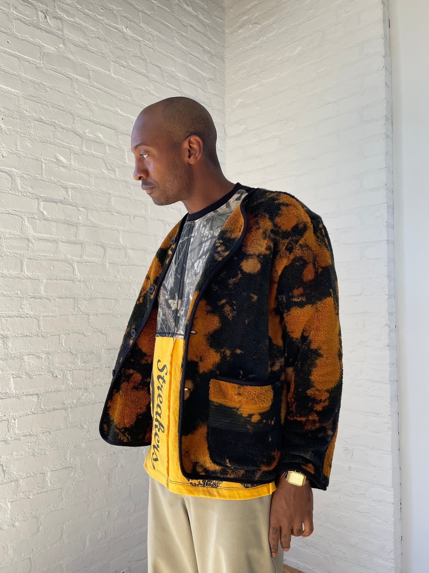 THE TIE DYE TOWEL JACKET