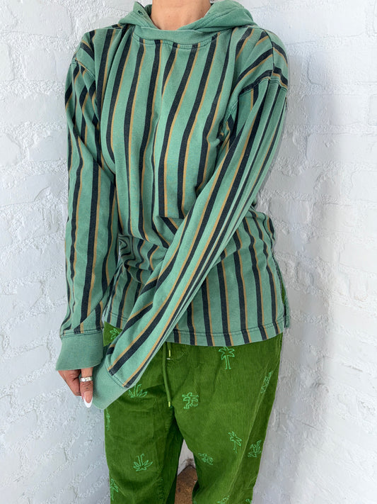STRIPED HOODIE