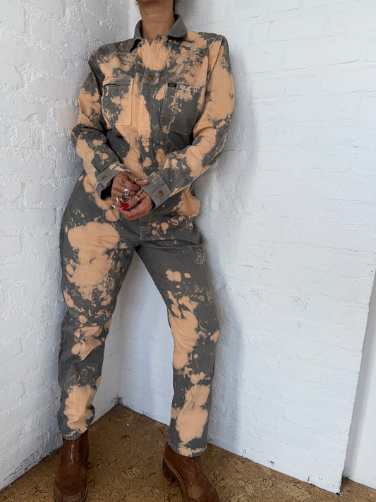COLD STONE TIE DYE COVERALL