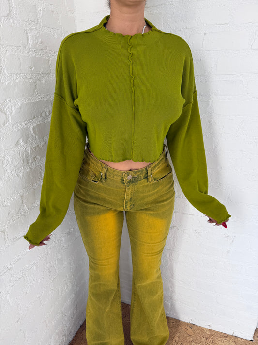 LONG SLEEVE RIBBED KNIT
