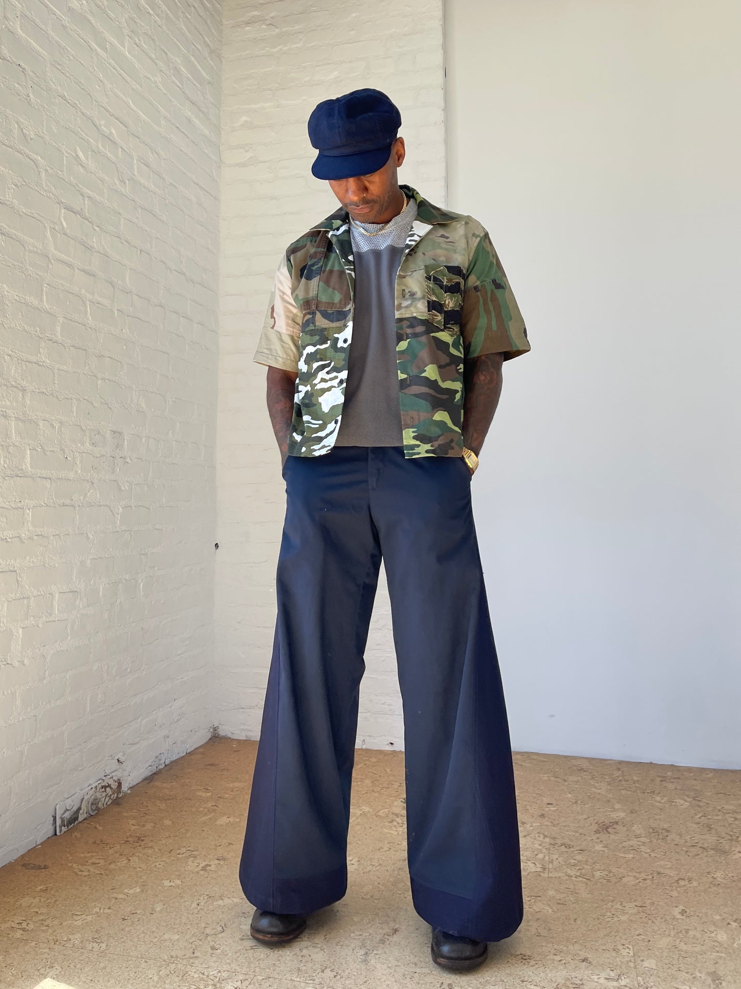 THE CAMO 4PANEL SHIRT