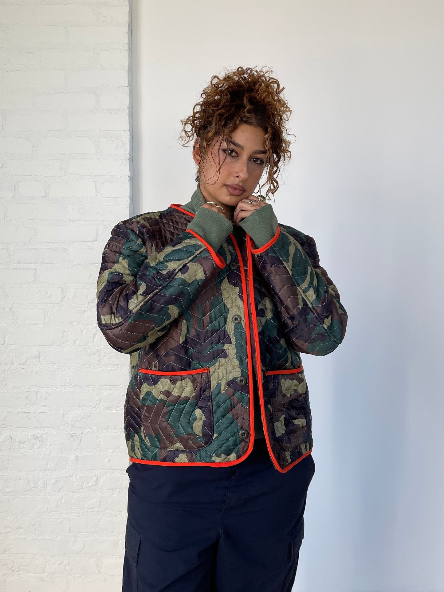 THE CAMO QUILTED JACKET