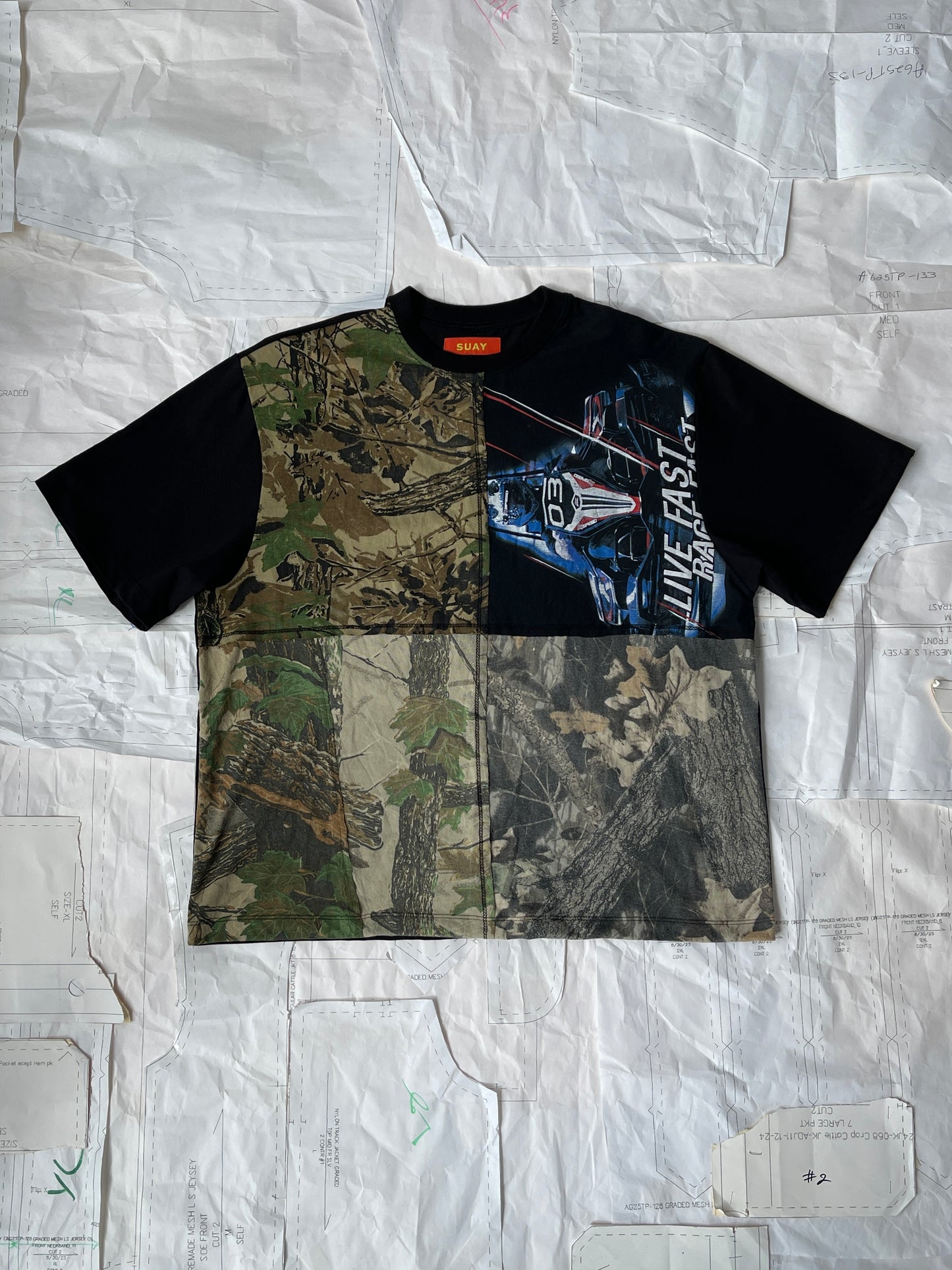 THE CAMO 4PANEL TEE