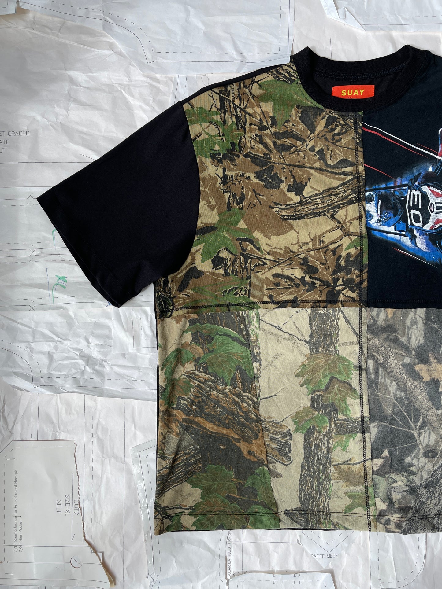 THE CAMO 4PANEL TEE