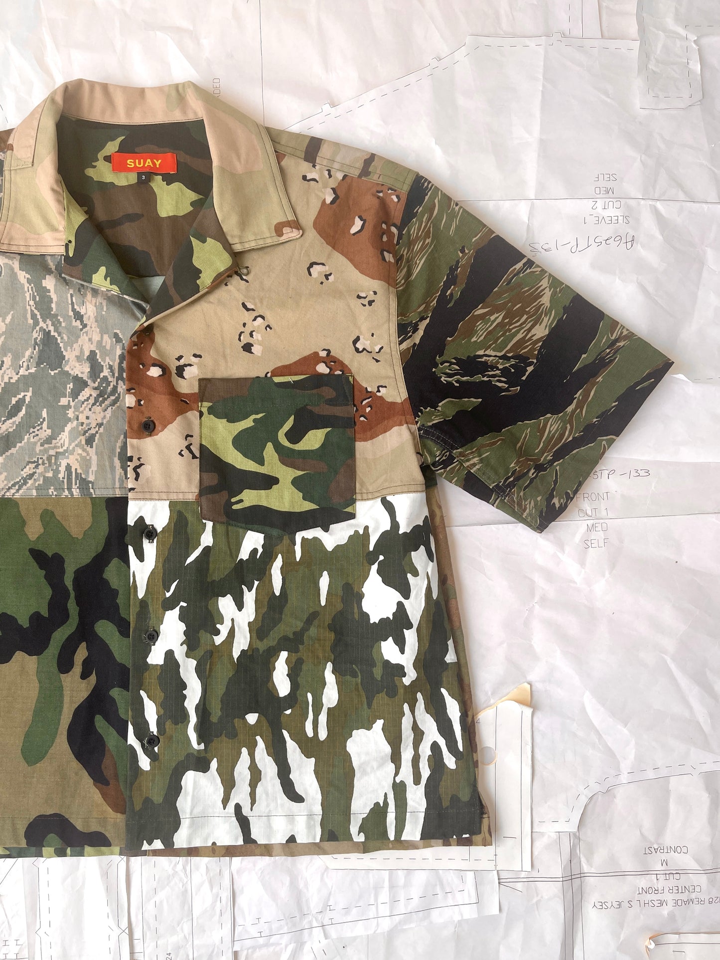 THE CAMO 4PANEL SHIRT