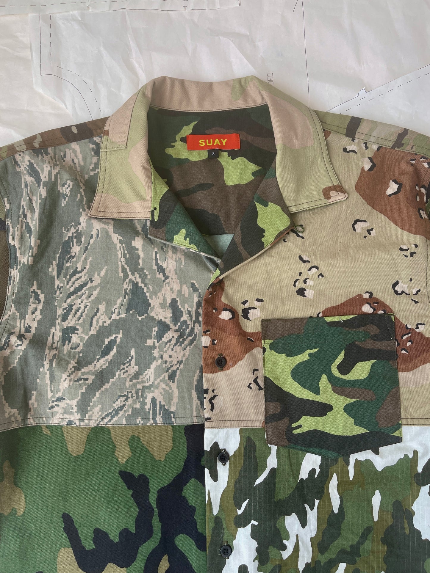 THE CAMO 4PANEL SHIRT