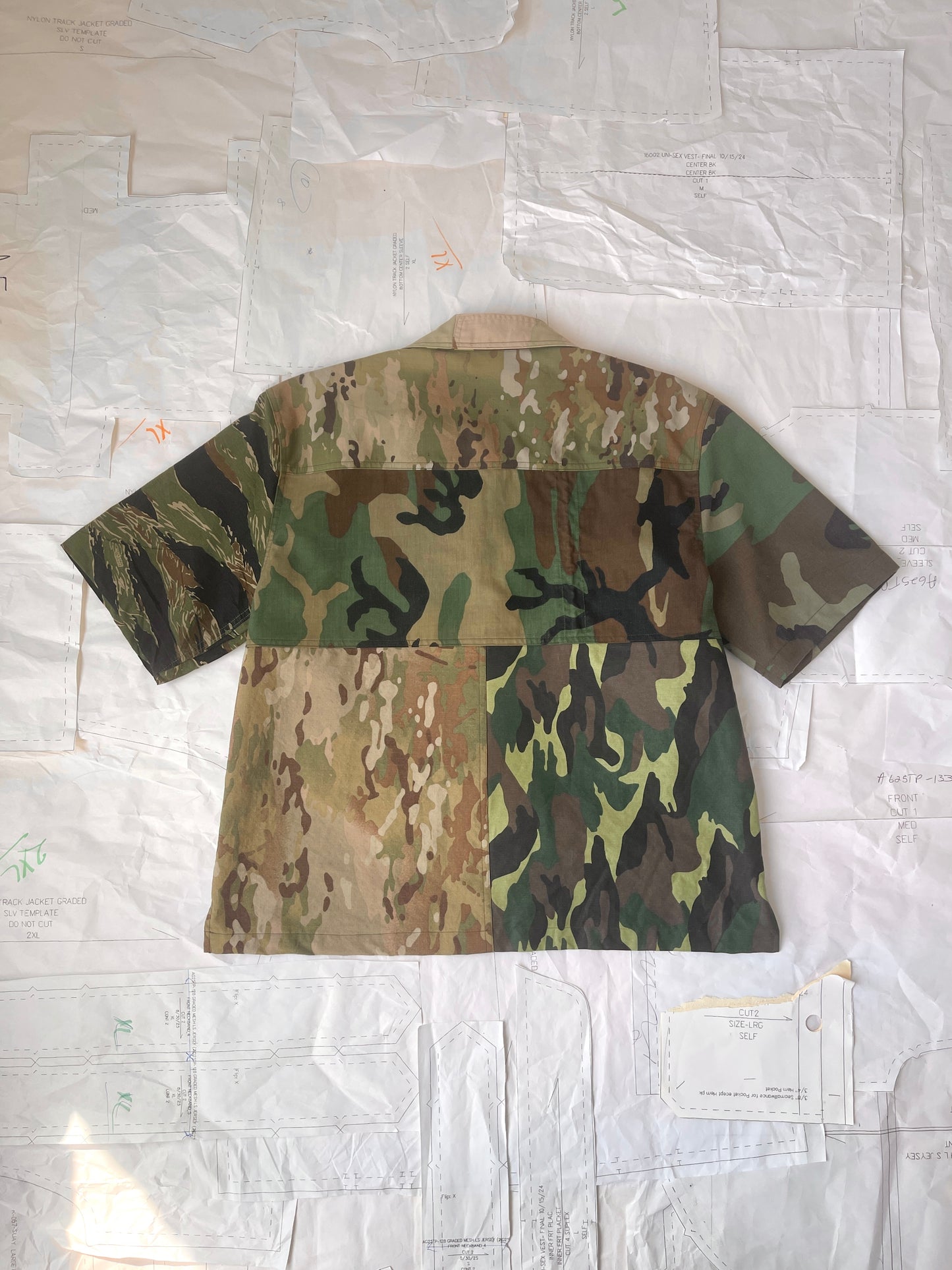 THE CAMO 4PANEL SHIRT